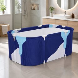 Compact and Effective Foldable Bathtub Spa Bucket 114x62cm