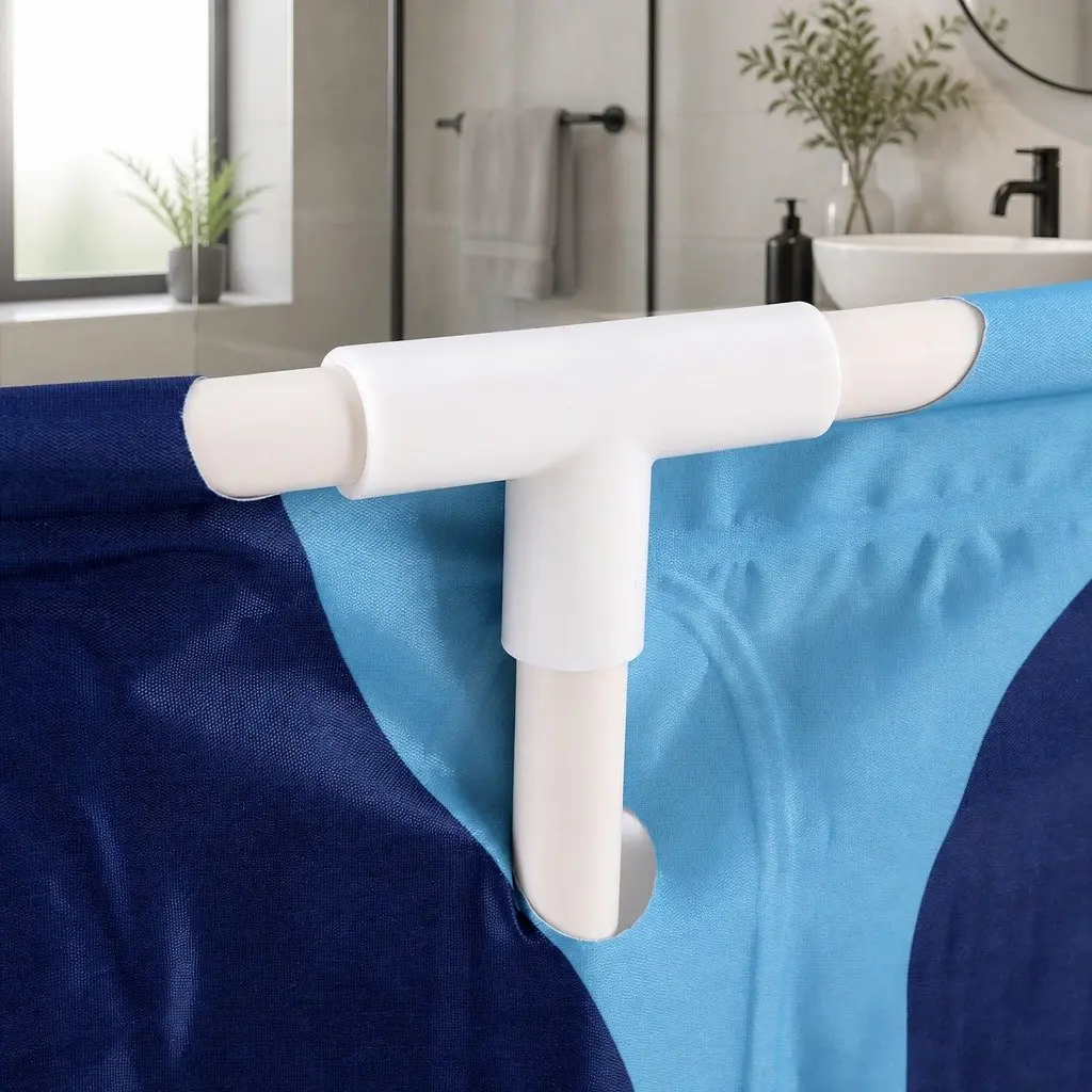 Foldable Bathtub Navy Blue Large Capacity 5 Layer Insulation Portable Indoor Outdoor