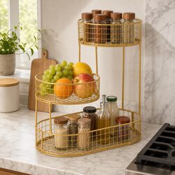 Your Go-To 3-Tier Fruit Basket for Easy Kitchen Storage