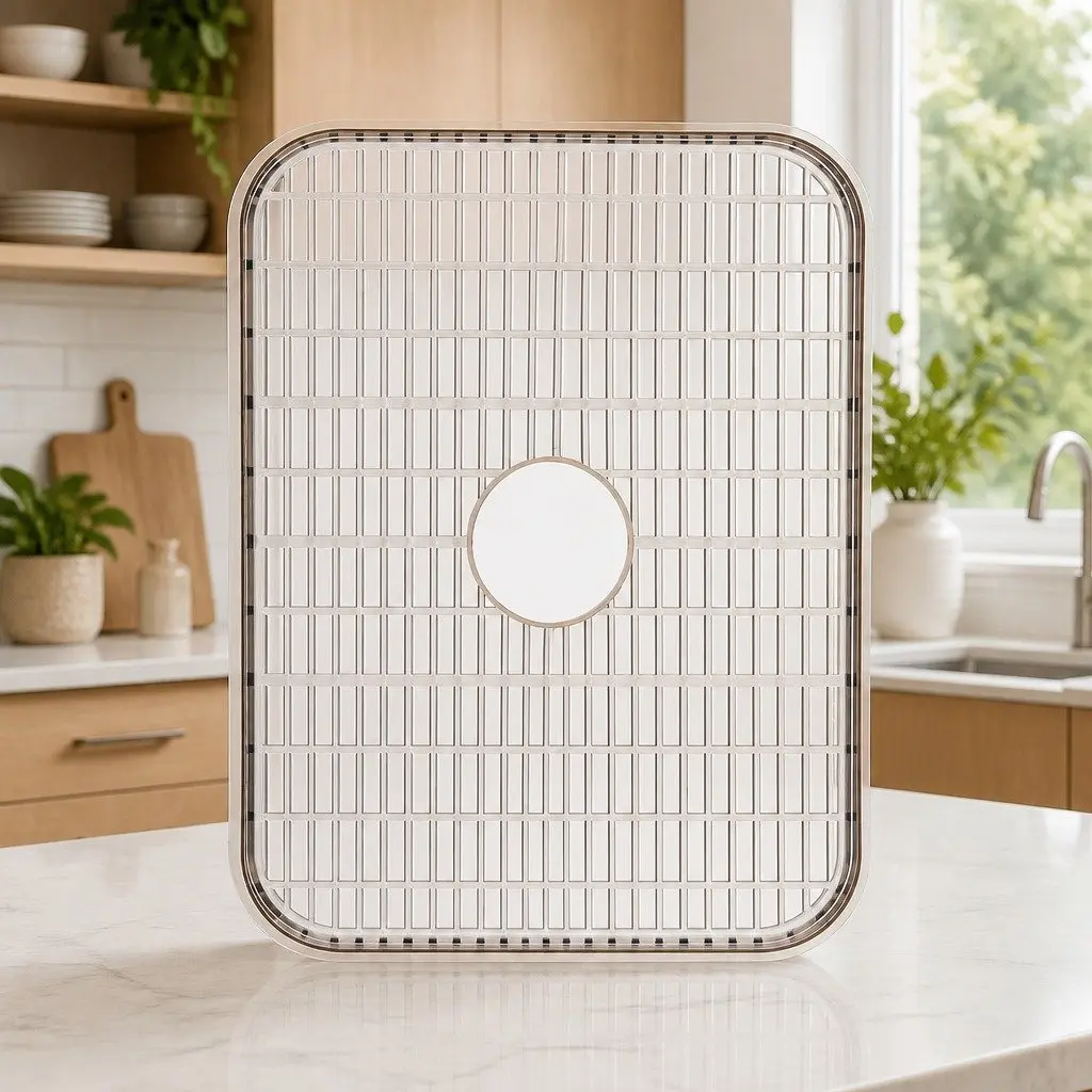 Food Dehydrator Clear PS Plastic Drying Tray Add On 2 Piece