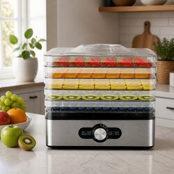 Efficient Food Dehydrator with 5 Trays for Healthy Snacking