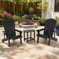 Adirondack Chair Set: Stylish and Durable Outdoor Solution