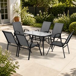 7 Piece Outdoor Dining Set - Stylish and Functional