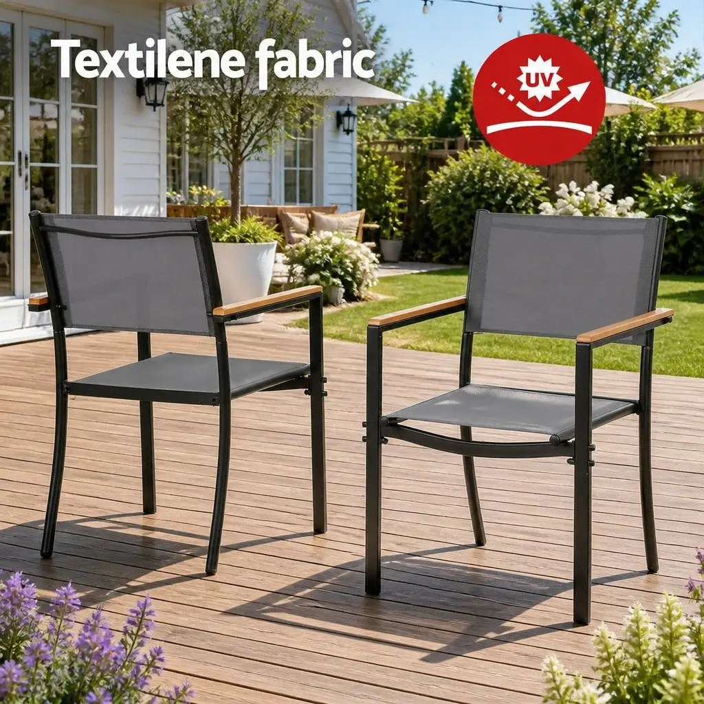 7-Piece Outdoor Dining Set with Table and Chairs