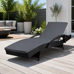 Outdoor Adjustable Sun Lounge Chair – Easy and Comfortable
