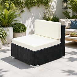3PC Outdoor Sofa Set: Simple, Comfortable, Durable