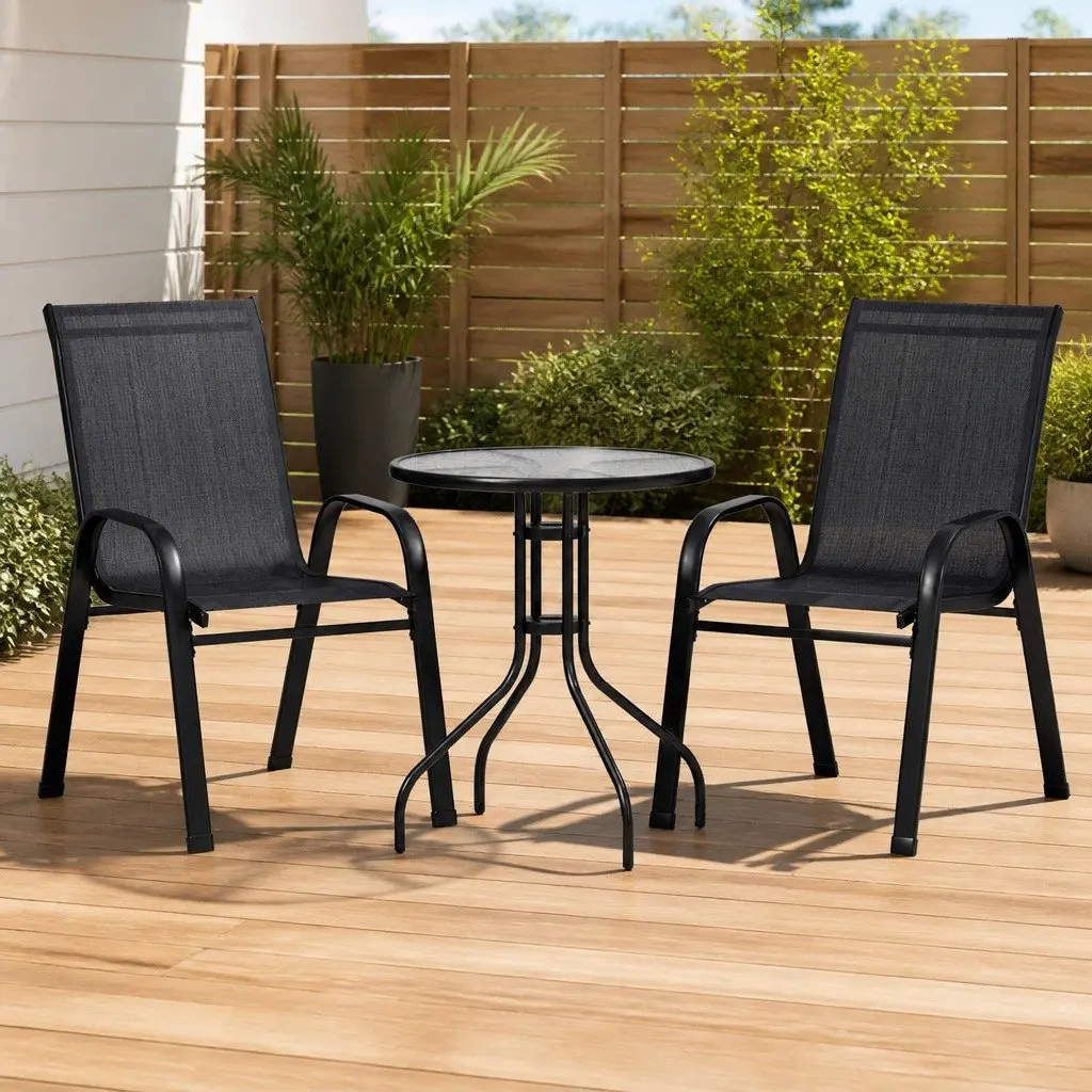 3-Piece Bistro Set for Outdoor Dining