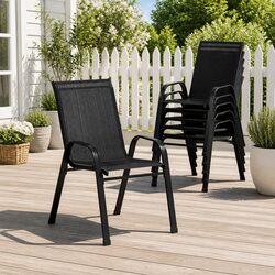 Efficient and Stylish Stackable Outdoor Chairs Set