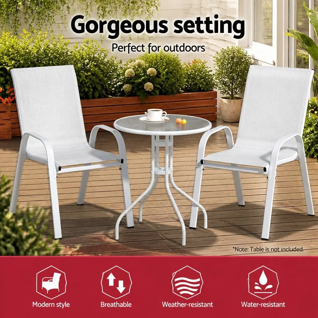 Stackable Outdoor Lounge Chairs