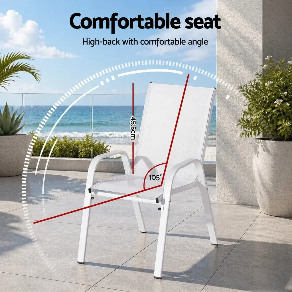 Stackable Outdoor Lounge Chairs