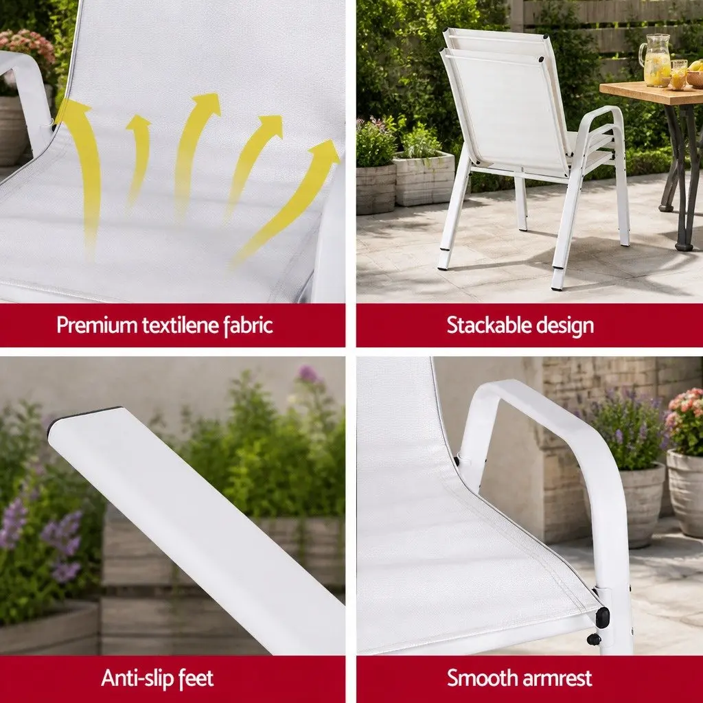 Stackable Outdoor Lounge Chairs