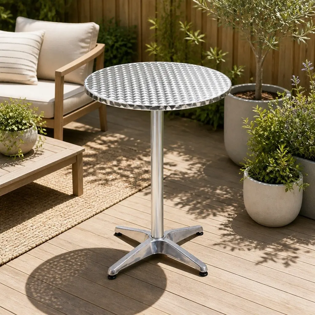 Set of 6 Bar Tables for Outdoors