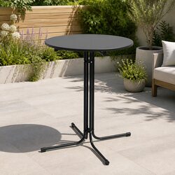 Compact and Sturdy Folding Bar Table, 109cm Tall