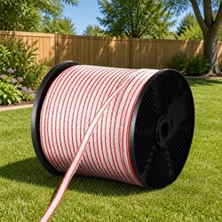 Compact and Effective Electric Fence Poly Tape - 400M