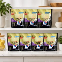 Confident Cleaning with Ultimate Plus Dishwasher Tablets 217 Pack