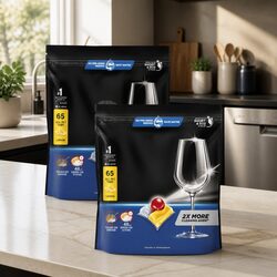 Ultimate Lemon Dishwasher Tablets x130 - Quick and Effective