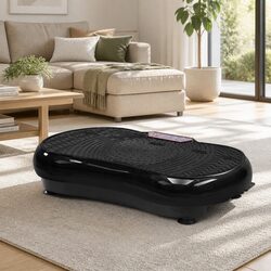 Compact Vibration Exercise Platform with Digital Display
