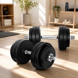 Compact and Effective 30kg Adjustable Dumbbell Set
