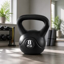 Compact and Reliable 8kg Kettlebell for Fitness