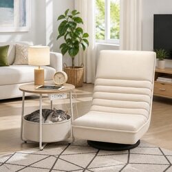 Stylish Lounge Chair and Coffee Table for Relaxation and Organization