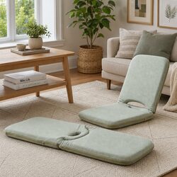 Compact Floor Chair with 5 Adjustable Positions for Any Space