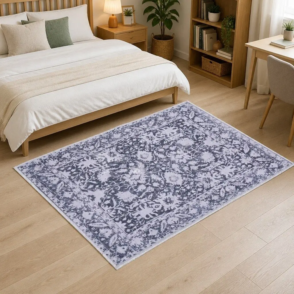 Floor Rug 240x340cm Grey