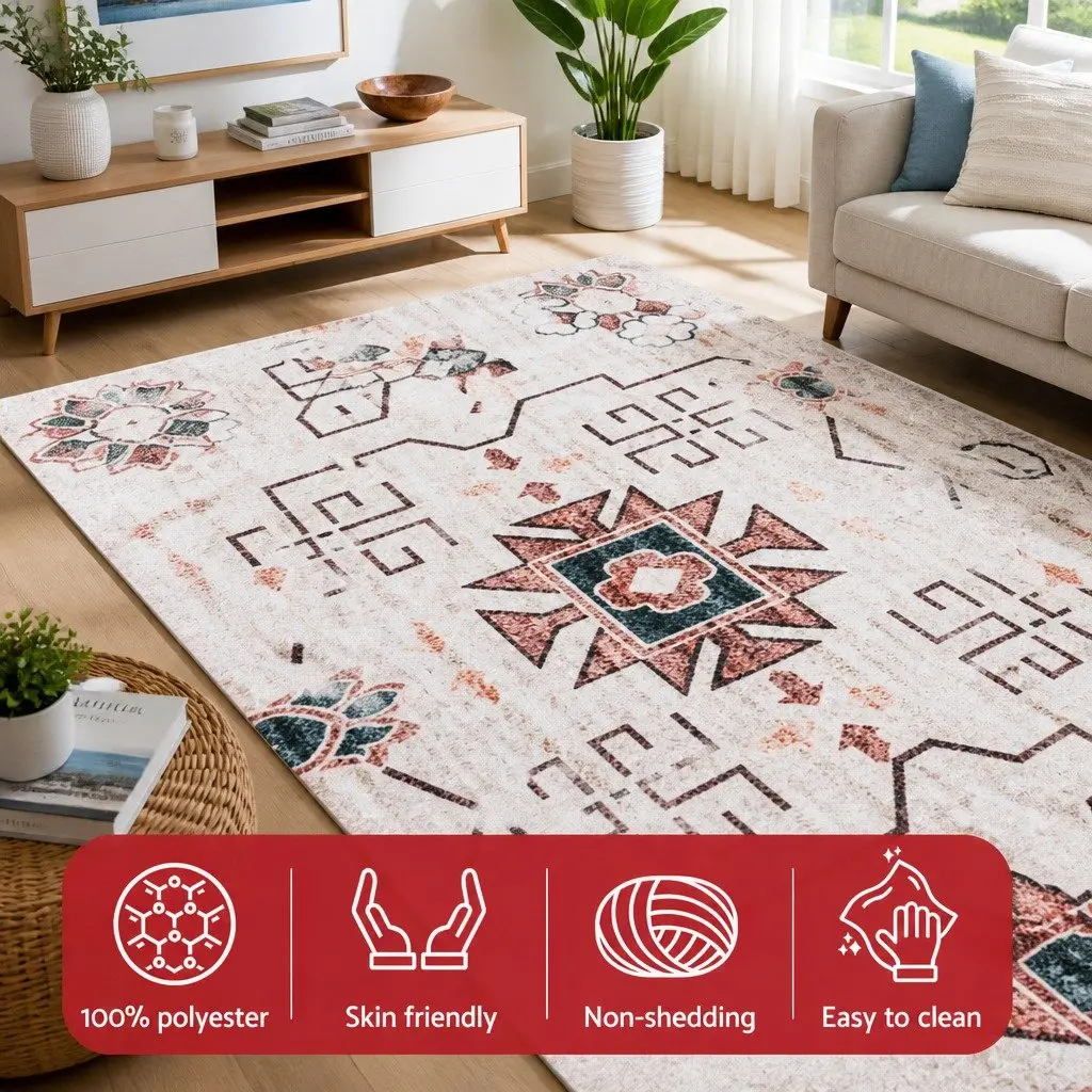 Floor Rug 160x230cm Large Area Rug Geometric Design Modern Living Room Carpet