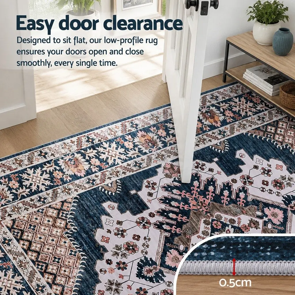 Large Floor Rug 240x340cm Washable Persian Area Rug Living Room Bedroom Carpet