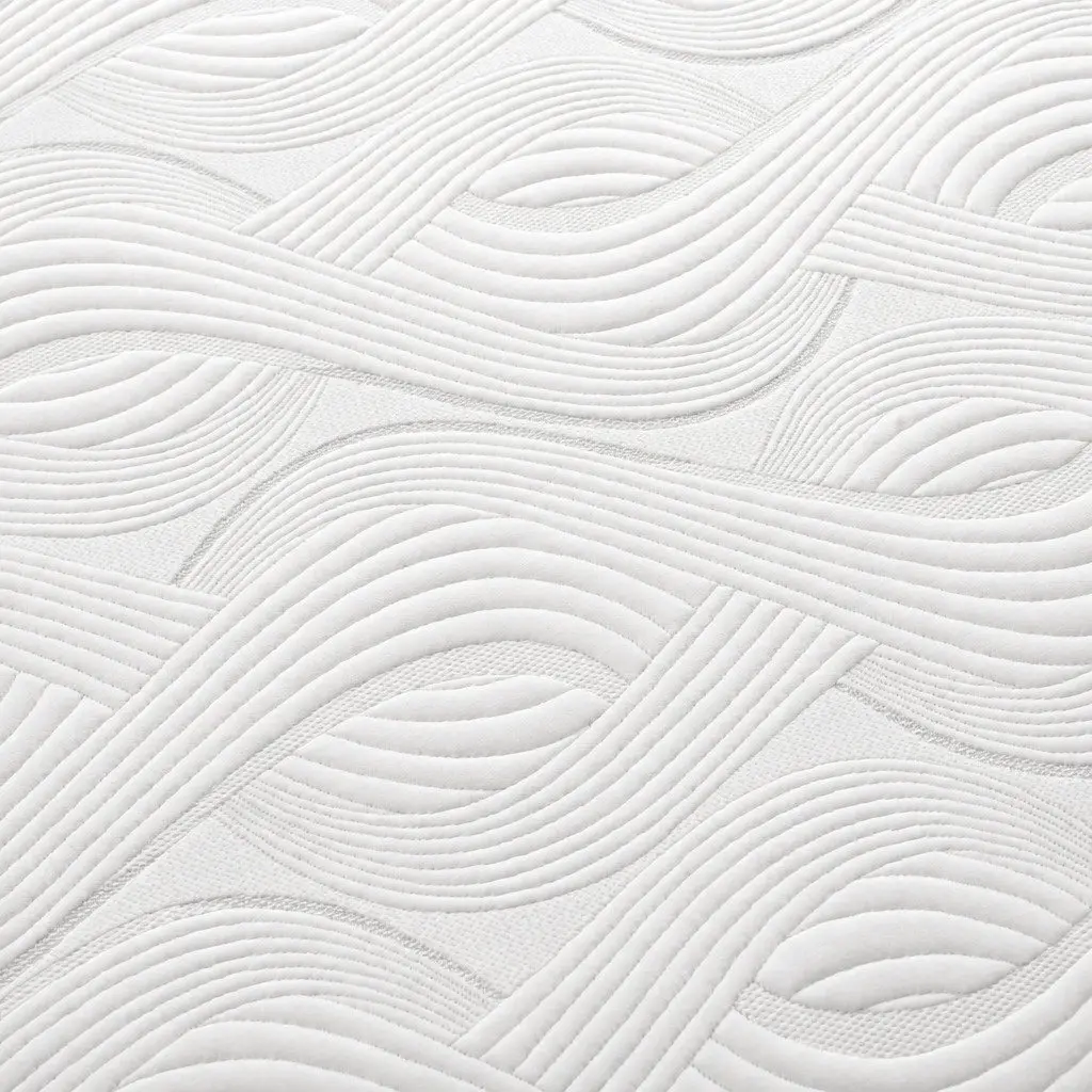 Memory Foam Mattress White Single Bed 25cm Medium Firm Cool Gel Non-Spring