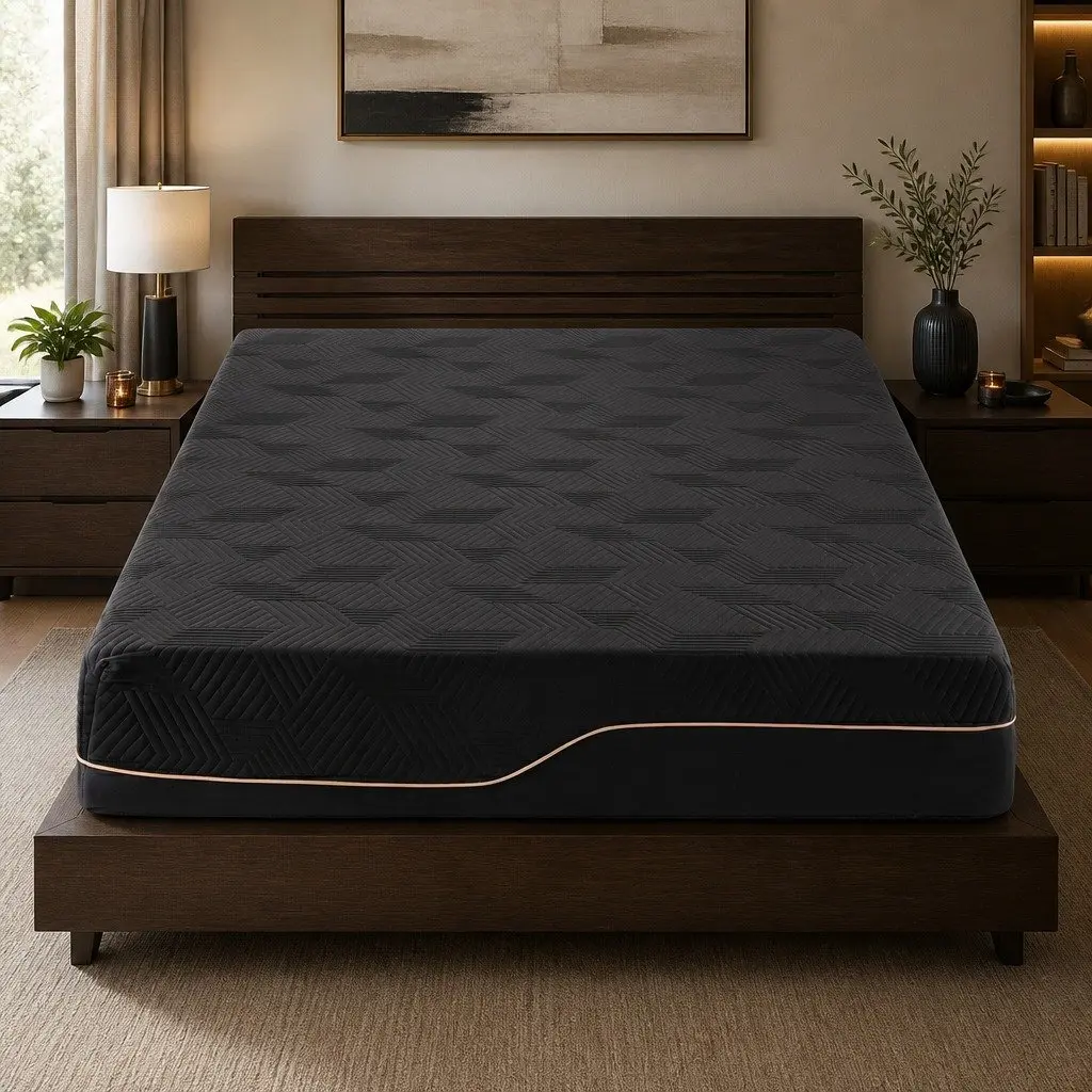 Double Cooling Memory Foam Mattress 30cm Medium Firm Gel Comfort Bed in a Box