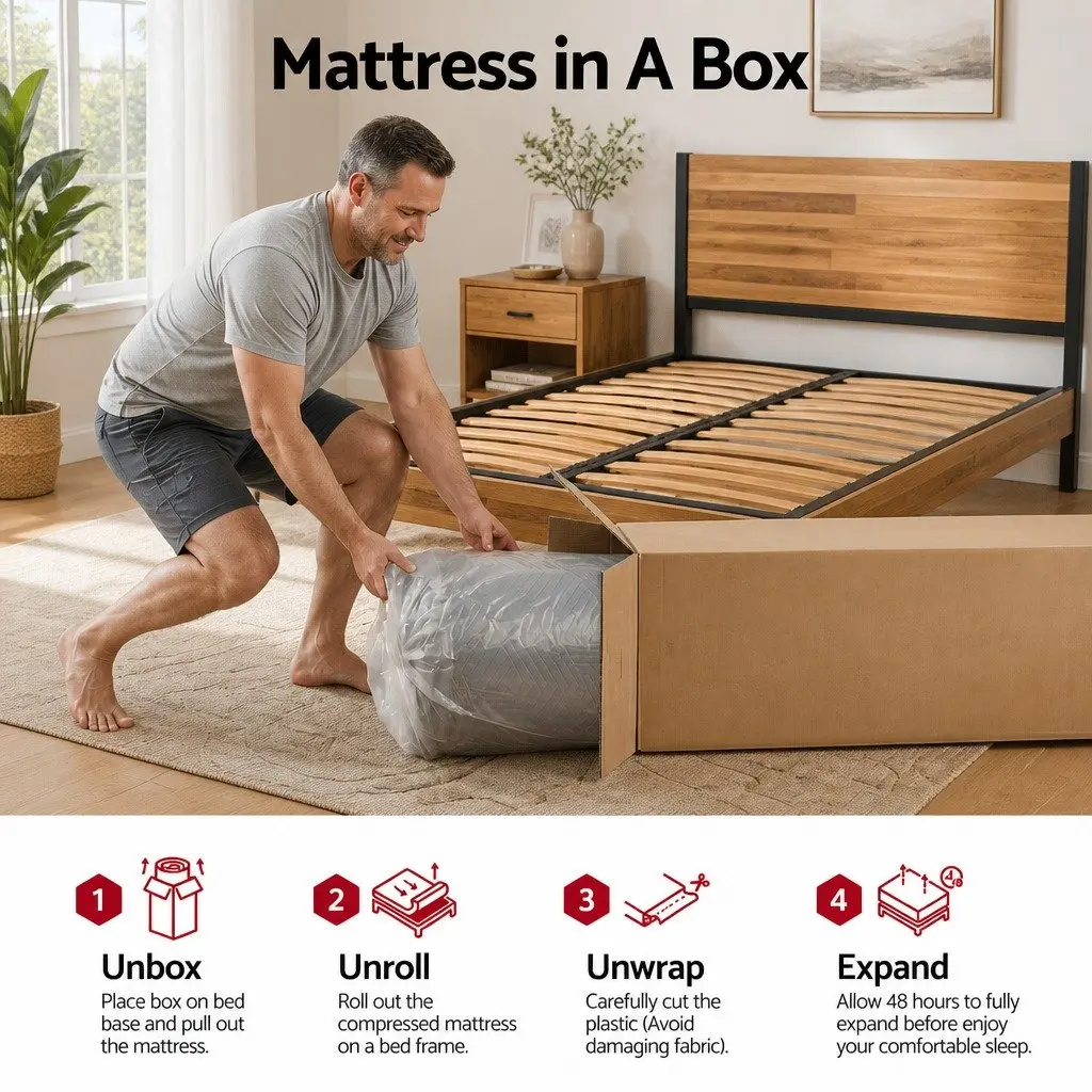 30cm Cooling Gel Memory Foam Mattress