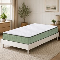 Concise 25cm Memory Foam Mattress with Firm Support