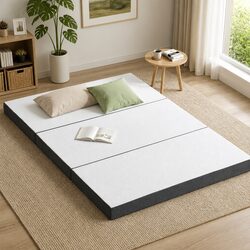 Compact and Versatile 3-Fold Foam Mattress