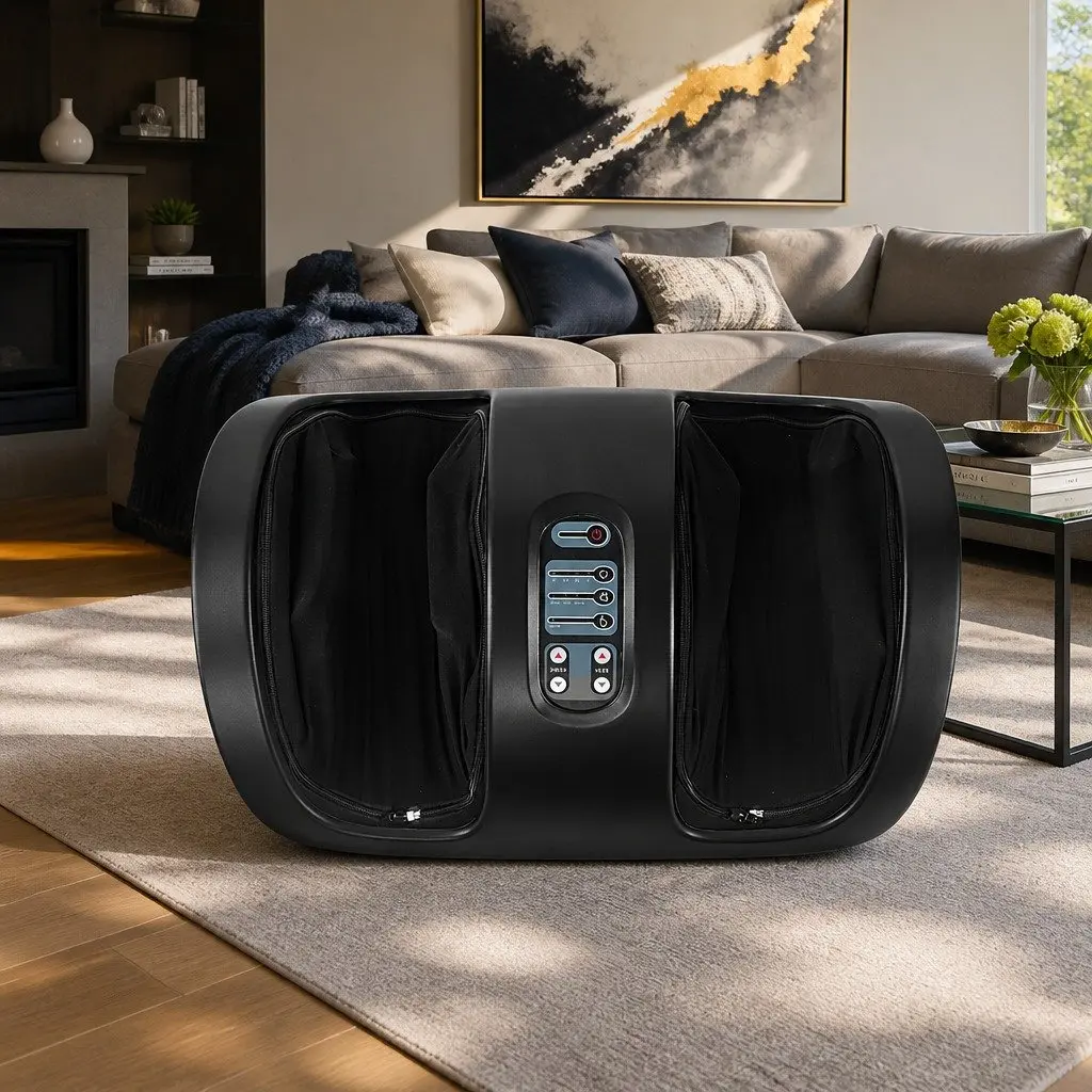 Foot Massager with Electric Kneading Feature