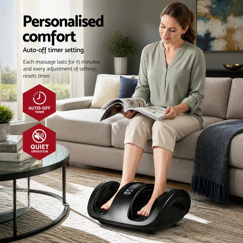 Foot Massager with Electric Kneading Feature