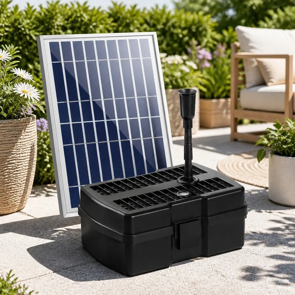 Solar Pond Pump Fountain with Strong Performance 6.6FT