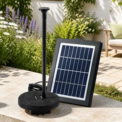Compact Solar Pond Pump Water Fountain for Easy Setup