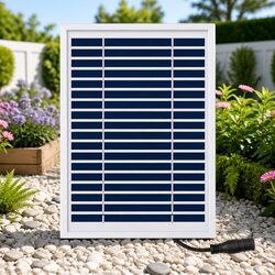 Compact and Effective Solar Pond Pump Fountain