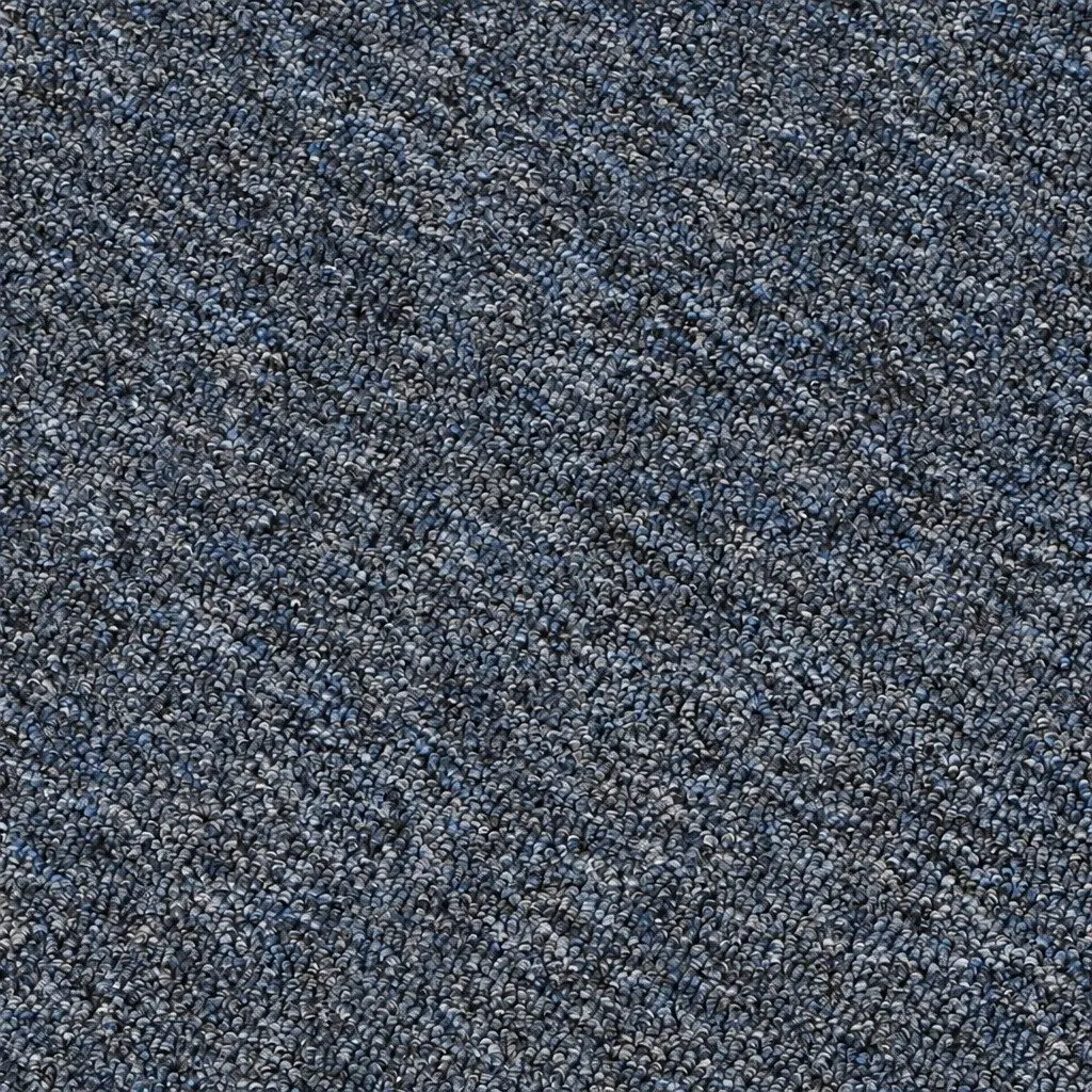 Carpet Tiles Blue 50cm x 50cm Heavy Duty Commercial Grade Self-Adhesive 20 Piece