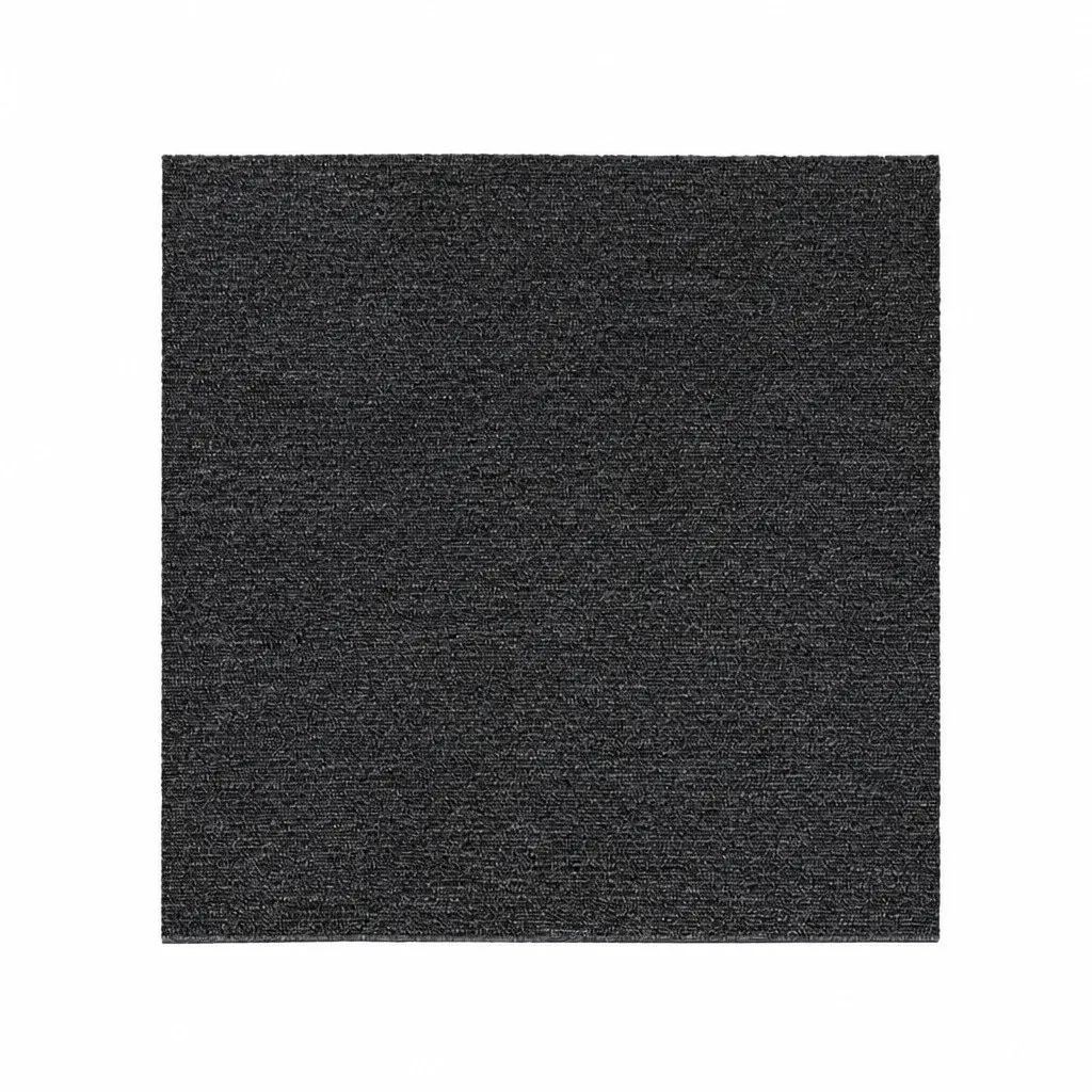 Carpet Tiles Grey 50cm Non-Slip Heavy Duty for Office Commercial Use