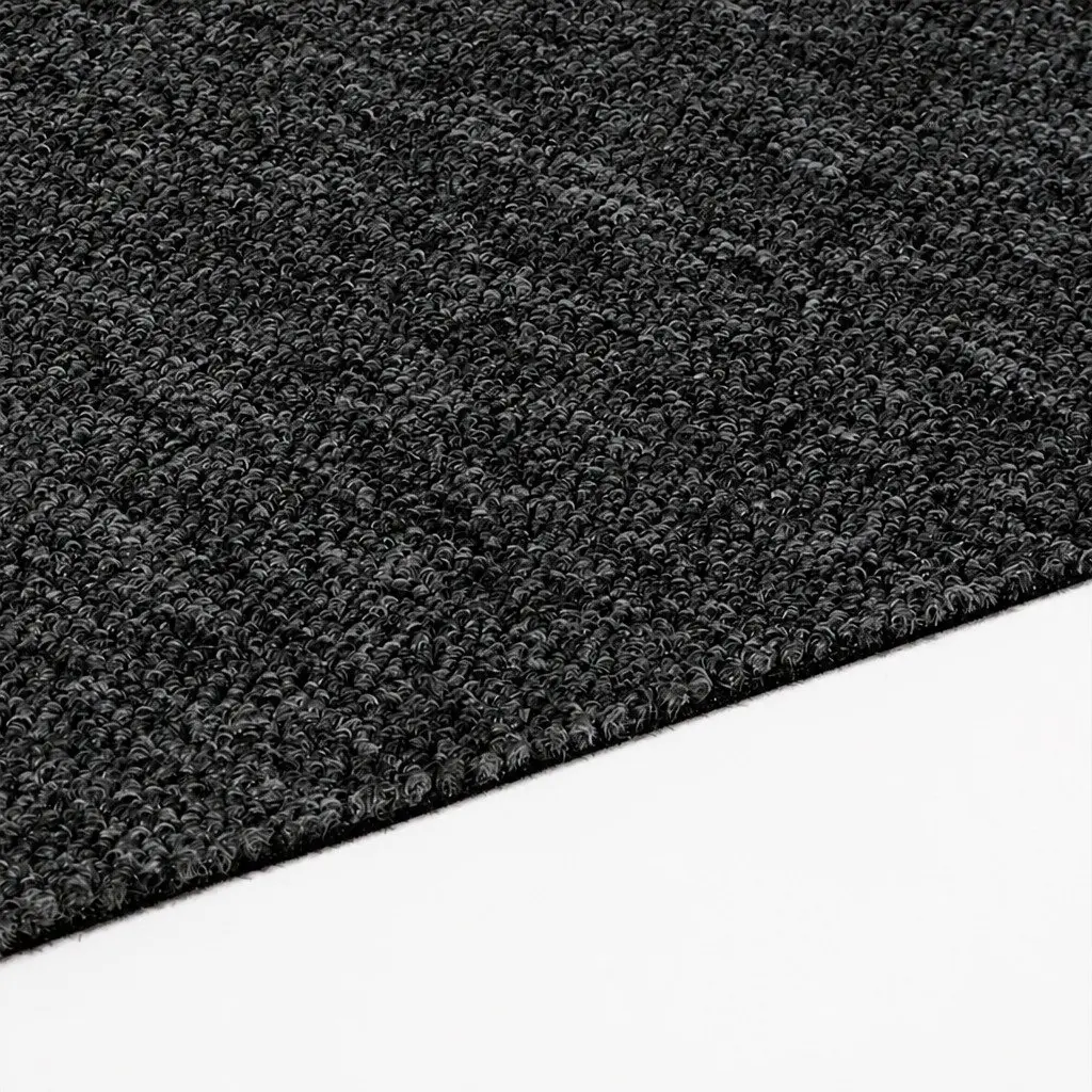 Carpet Tiles Grey 50cm Non-Slip Heavy Duty for Office Commercial Use