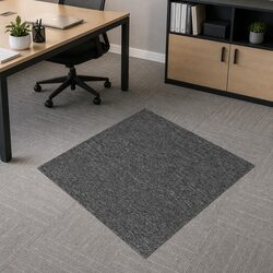 Concise and Confident Carpet Tiles 20 Pack Grey 50x50cm