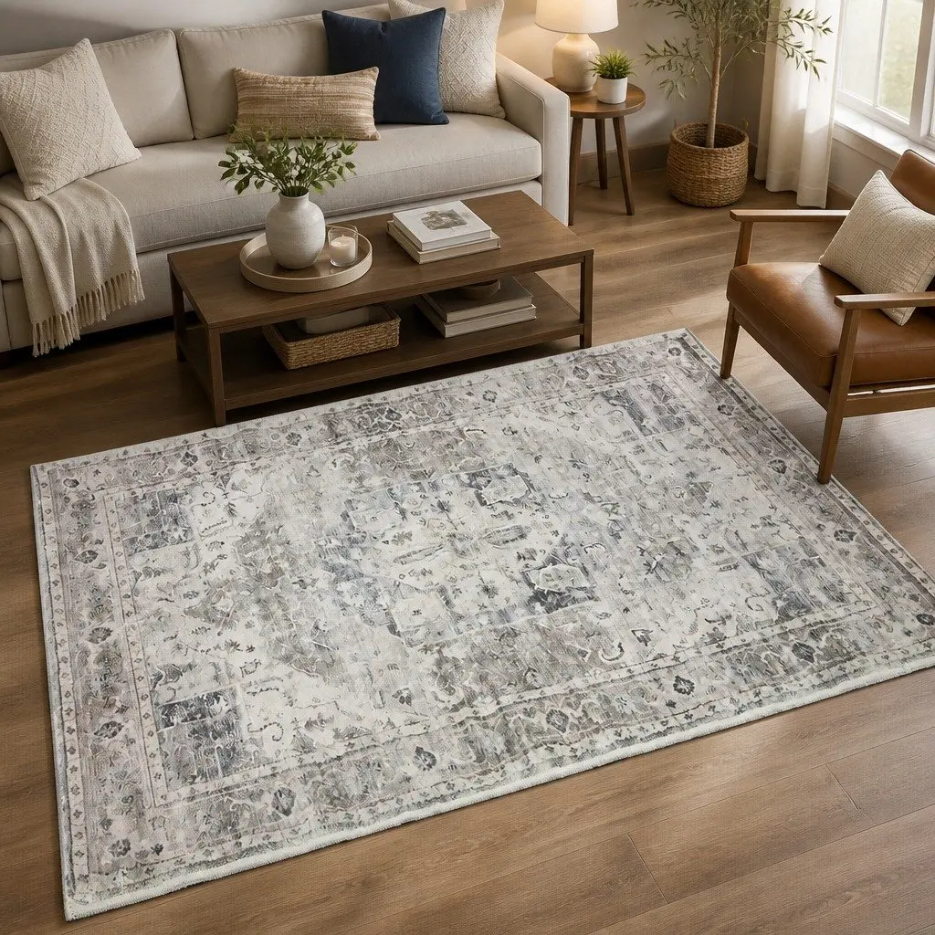Large Area Rug Floor Mat 200x230cm Rectangle Living Room Lounge Home Decor