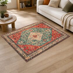 Stylish Vintage Area Rug with a Cozy Feel