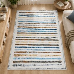 Compact Soft Plush Floor Rug 160x120cm, Easy Care