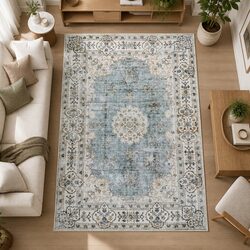 Concise Vintage Carpet 200x290cm for Your Home
