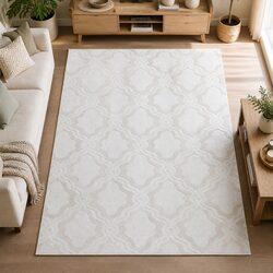 Soft Shaggy Area Rug 200x290cm - 10mm Thick Pile