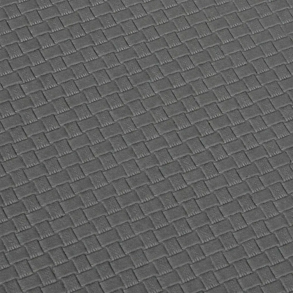 Kitchen Mat Grey 2 Piece Non Slip Anti Fatigue Soft Rug