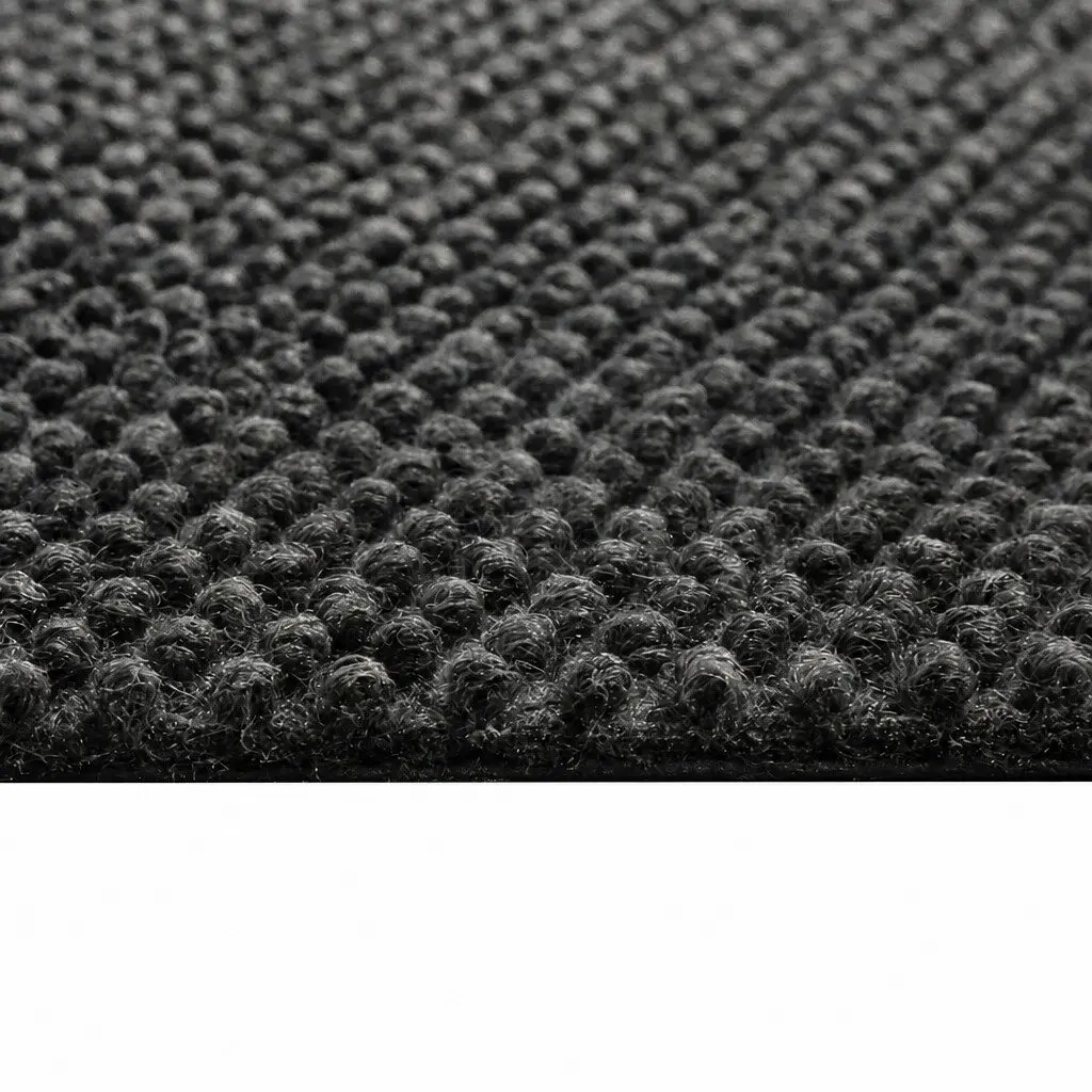 Extra Large Floor Rug Grey 90cm x 305cm Pineapple Pattern Non-Slip Mat