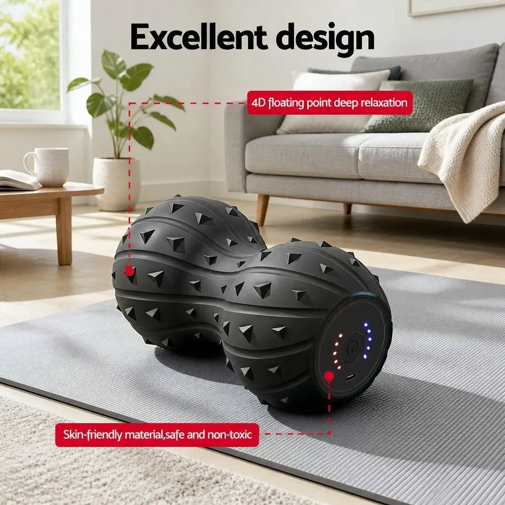 Electric Peanut Massage Ball with Adjustable Vibrations